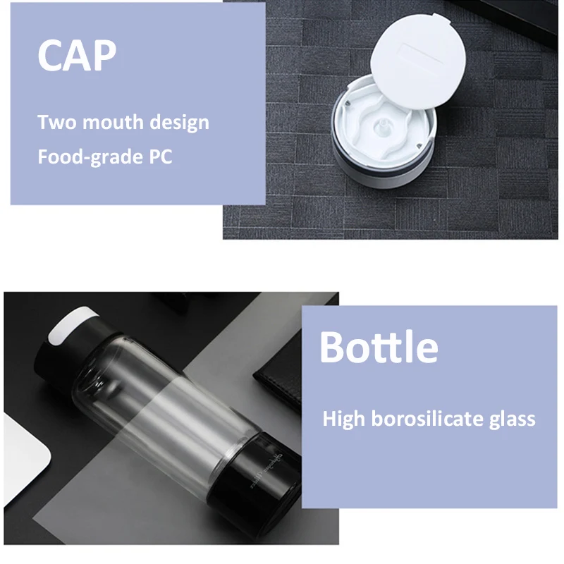 De Vidro, Japão PEM Eletrólise Ionizador, 3000ppb