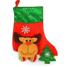 SAGACE, новинка, рождественские подарки, яркие бусины, шерсть, Рождественский Санта Клаус, яркие носки, домашние украшения,, 12 августа