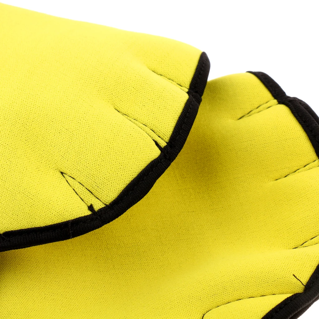 1 Pair Neoprene Aquatic Fitness Water Resistance Gloves Swimming Swim Training Paddles for Women Men Children