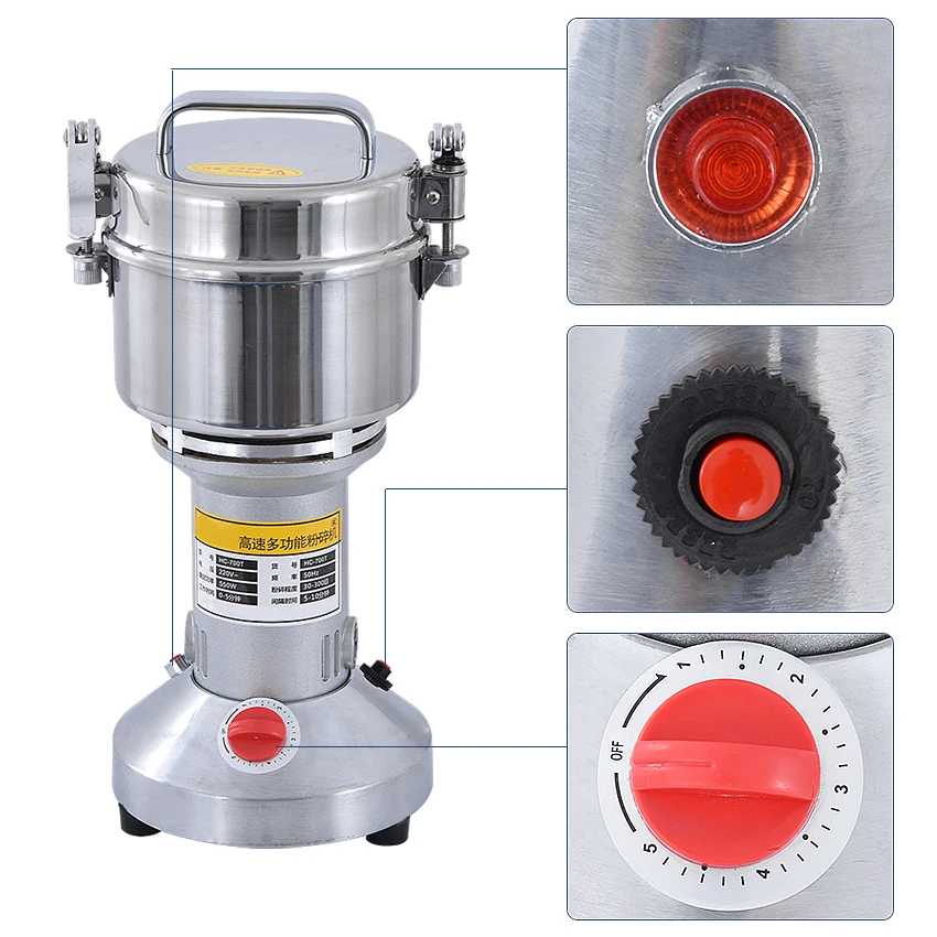 1 шт. HC-700T 220 В/110 В Многофункциональный 700 г Электрический травяной измельчитель мучной кофе пищевой измельчитель мельница шлифовальная машина
