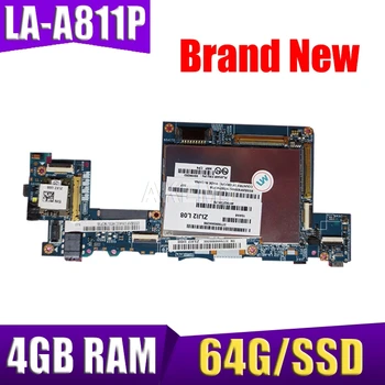 

Akemy ZIJI2 LA-A811P For Lenovo ThinkPad 10 ThinkPad10 notebook motherboard FRU 00HW378 W8P Z3795 4GB 64G/SSD 100% Test OK