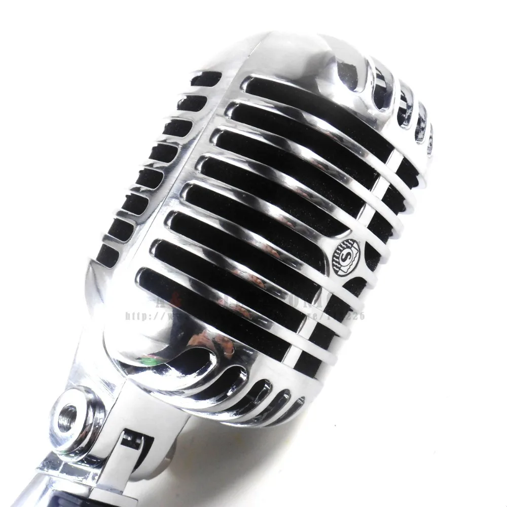 Серебристый металл 55SH II Cardioid Dyna mi c mi crophone вокальный классический винтажный стиль караоке mi crophone для Shure 55SH серия mi