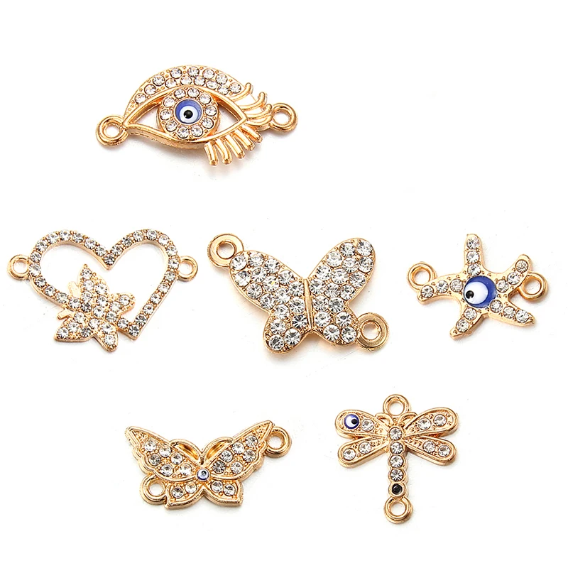 Dragonfly-Butterfly-Crystal-Alloy-Charms-Pendant-Connectors-For-DIY-Necklace-Bracelet-Jewelry-Making-Handmade-Accessories-7pcs (3)