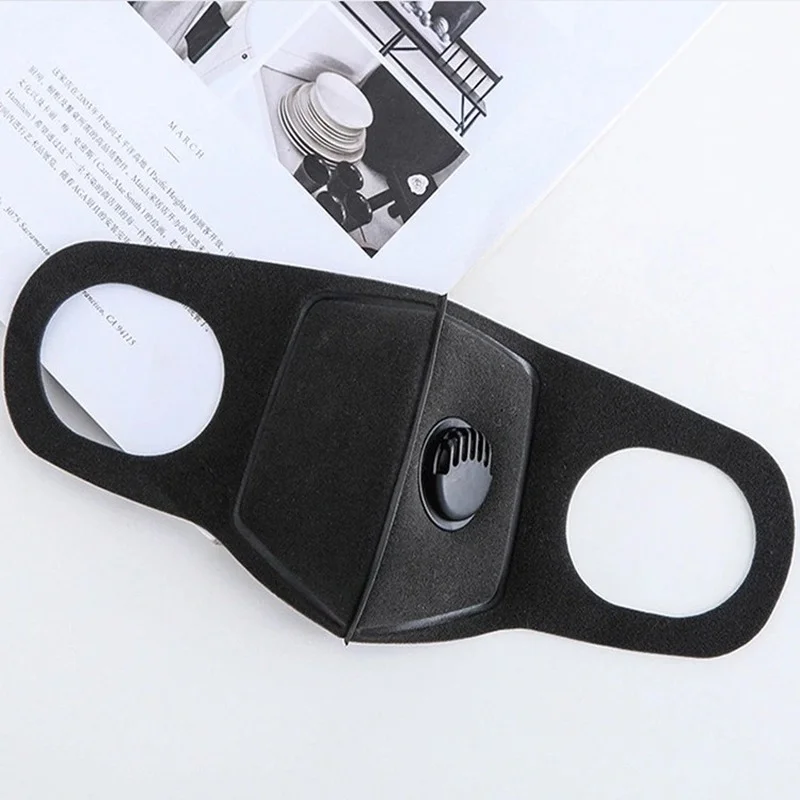 1/10pcs/Set Anti Dust Anti Air Pollution Mask Breath Valve Washable Reusable 3D Cover Face Earloop Breathable Mouth Mask Filter face mask