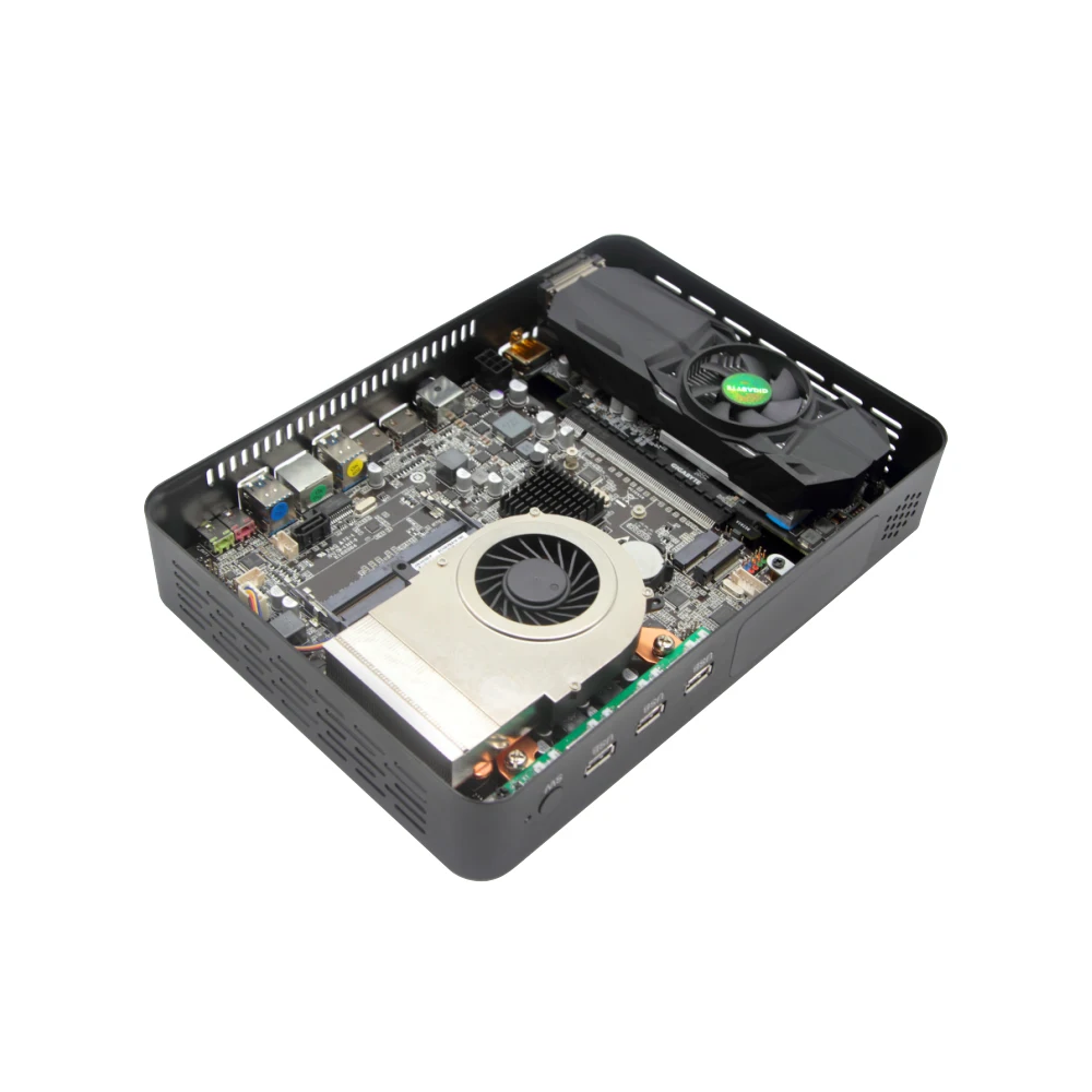 Игровой ПК Topton 2019 i5 9400F 6 ядер нитей Nvidia GTX 1050TI 4 Гб мини компьютер 2 * DDR4 2666 МГц HDMI 0 1 DP