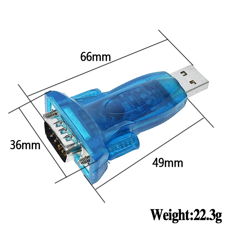 HL-340 HL340 New USB to RS232 COM Port Serial PDA 9 pin DB9 Adapter support Windows7-64