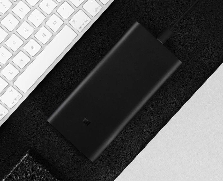 Портативное зарядное устройство Xiaomi Mi Power Bank 3 Pro портативное PLM07ZM 20000 мАч с двойным