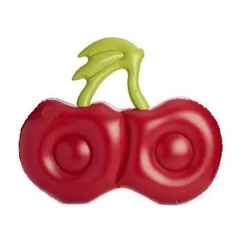 

Inflatable Cherry Floating Row PVC Inflatable Car Cherries Floating Bed Inflatable Fruit Lounge Chair Water Play Floating Pad