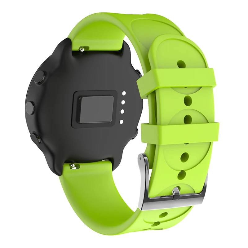 Регулируемая пряжка силиконовые наручные часы замена с инструментом фитнес-часы ремешок круги напечатаны - Цвет: G