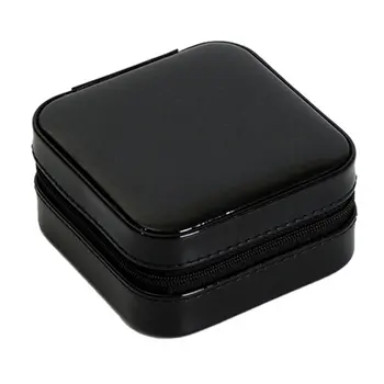 

Pu Single Layer Simple Storage Jewelry Box Creative Portable Jewelry Storage Box Earrings Earrings Ring Small Jewelry Box