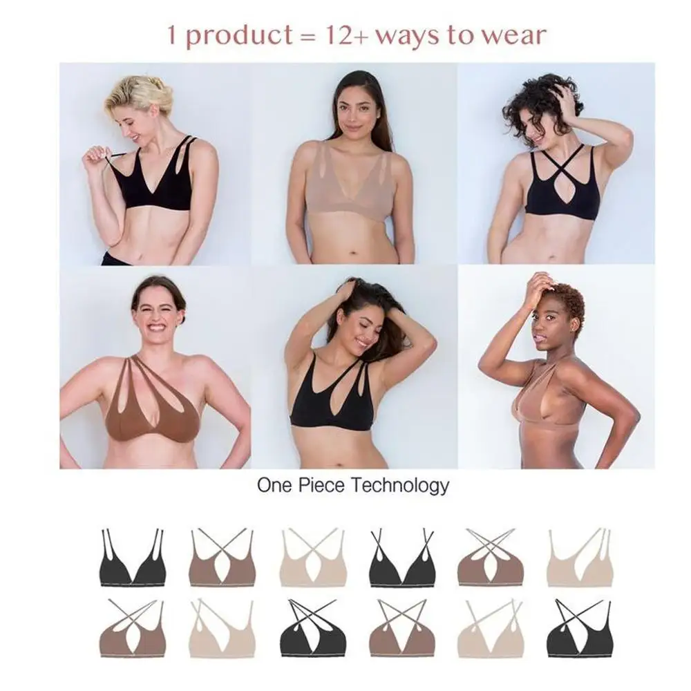

One Piece Bra Intimate High Elastic Innovation For Boobs lightweight Versatility