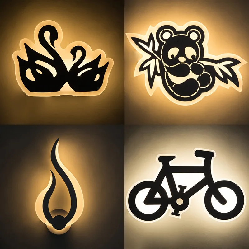 

modern wandlamp crystal bedside aisle corridor monkey lamp cabecero de cama