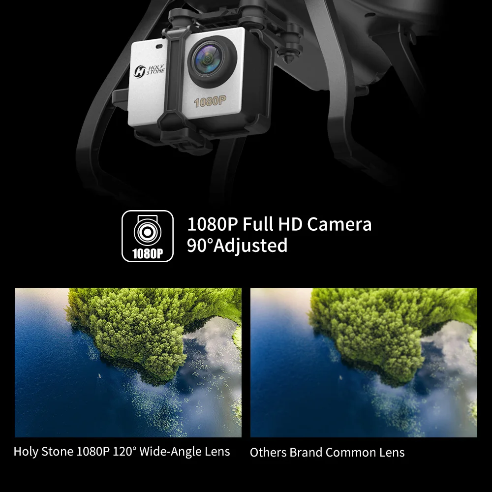 Holy Stone HS700 gps Дрон 5G с камерой Full HD 1080P Дрон gps бесщеточный 1 км 1000 м FPV профессиональная Com камера Wifi Квадрокоптер