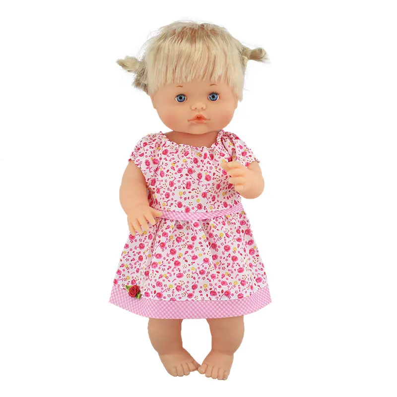 Новая Милая одежда подходит 40 см 41 см Nenucos кукла Nenuco Ropa y su Hermanita фиолетовая футболка с длинными рукавами в фиолетовый горошек брюки со шляпой - Цвет: 03