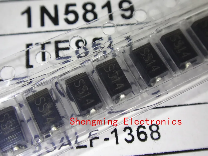2000 шт. SMA schottky диод 1N5819 SS14 1N5822 SS34 SR160 SS16 1N5817 SS12 SR1100 SS110 SR360 SS36 SS56 SS24 SR2100 SS210 SS310
