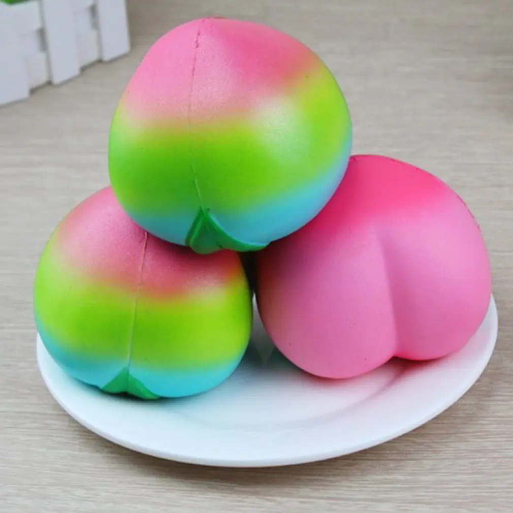 OCDAY мягкие Galaxy яблоки, персики Squishies крем Ароматические замедлить рост Squeeze посылка игрушки для снятия стресса