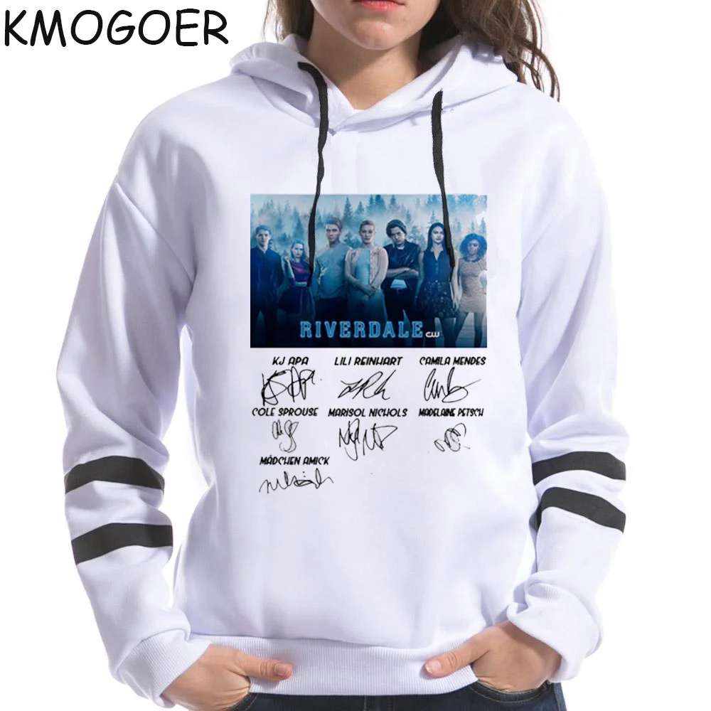  Riverdale Signature Sweatshirt Tv Series Women Sweatshirts Snake Girl Hip Hop Streetwear Harajuku H