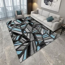 Современный светильник, роскошный геометрический Коврик в скандинавском стиле для гостиной, спальни, Противоскользящий коврик для пола, модный ковер для кухни