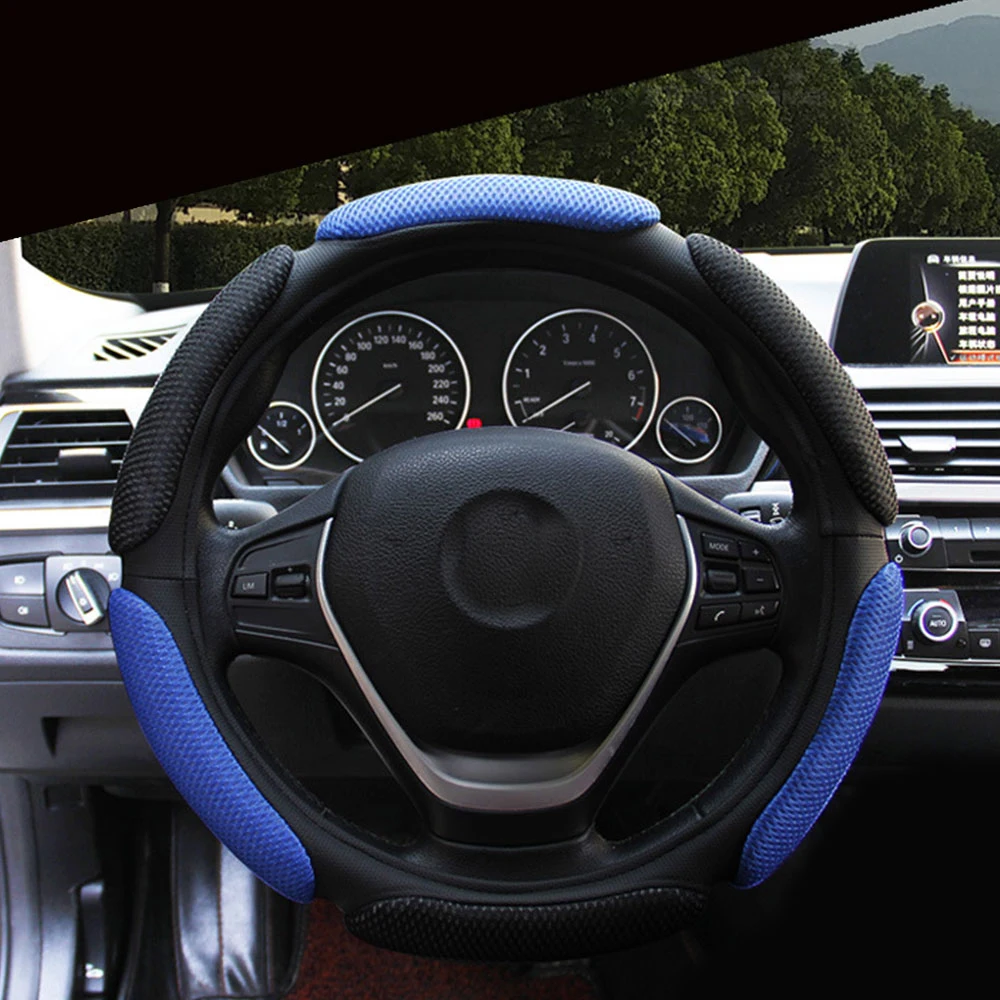 Чехол 3D дизайн Automo для чехол рулевого колеса автомобиля несколько цветов стили для 95% рулевого колеса автомобиля