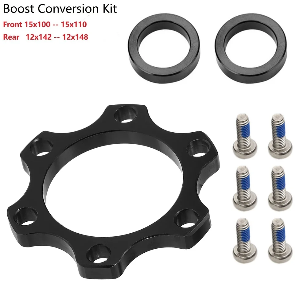 

Bicycle Boost Hub Adapter Front 100x15 to 110x15 Rear142x12 to 148x12 to148 Boost Hub Space Bicycle Boost Adapter Conversion Kit