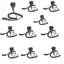 Walkie talkie – haut parleur avec Microphone à distance, pour Motorola XPR6350 XPR6550 XPR7350e XPR7550e, Radio à 2 voies, 10 pièces
