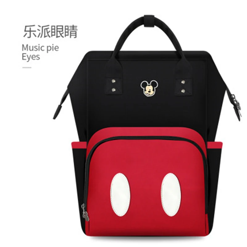 

Disney Minnie Diaper Bag USB Bottle Insulation Big Capacity Oxford Feeding Baby Mommy Maternity Backpack Mother Bag For Travel