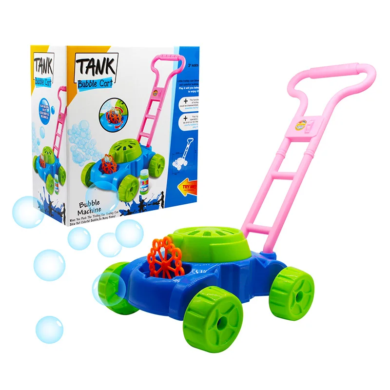 

Babay Walker Electric Bubble Machine Blower W Music Kid Birthday Gift Boy Girl Children Parent-child Playful Outdoor trolley Toy