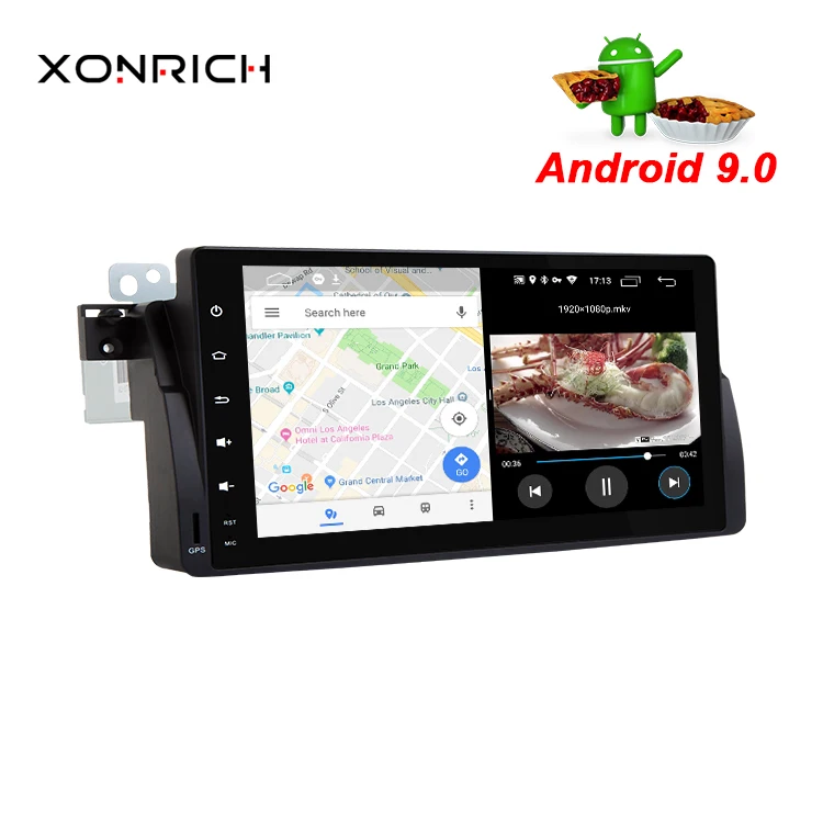 Clearance Xonrich 2 Din Android 9.0 Car Stereo GPS Navi For BMW/E46/M3/MG/ZT/Rover 75 Automotivo Radio Multimedia Player  4 Core Wifi OBD2 3