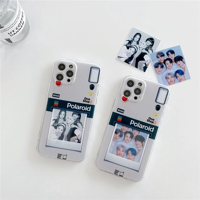 Custodia morbida Polaroid fai da te con foto retrò per iPhone 11 12 Pro Max  mini
