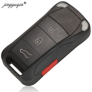 Keyforkess 3 Pulsanti 433Mhz 4Buttons 315Mhz a distanza di vibrazione di chiave dell'automobile di Fob PCF7942 per Porsche Cayenne Fob controllo - jingyuqin 3 Pulsanti 433Mhz 4Buttons 315Mhz a distanza di vibrazione di chiave dell automobile di