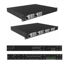 300/600 Вт от 2 до 4 каналов pro Класса D легкий черный Компактный 1U аудио усилитель мощности звука