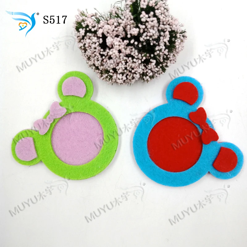 Mouse head фоторамка новая деревянная форма режущие штампы для скрапбукинга Thickness-15.8mm S517