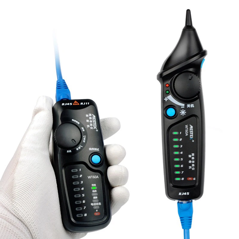 

Telephone Line Track Tool Wire Internet Cable Test Machine for Internet Telephone Line WT60A ALI88