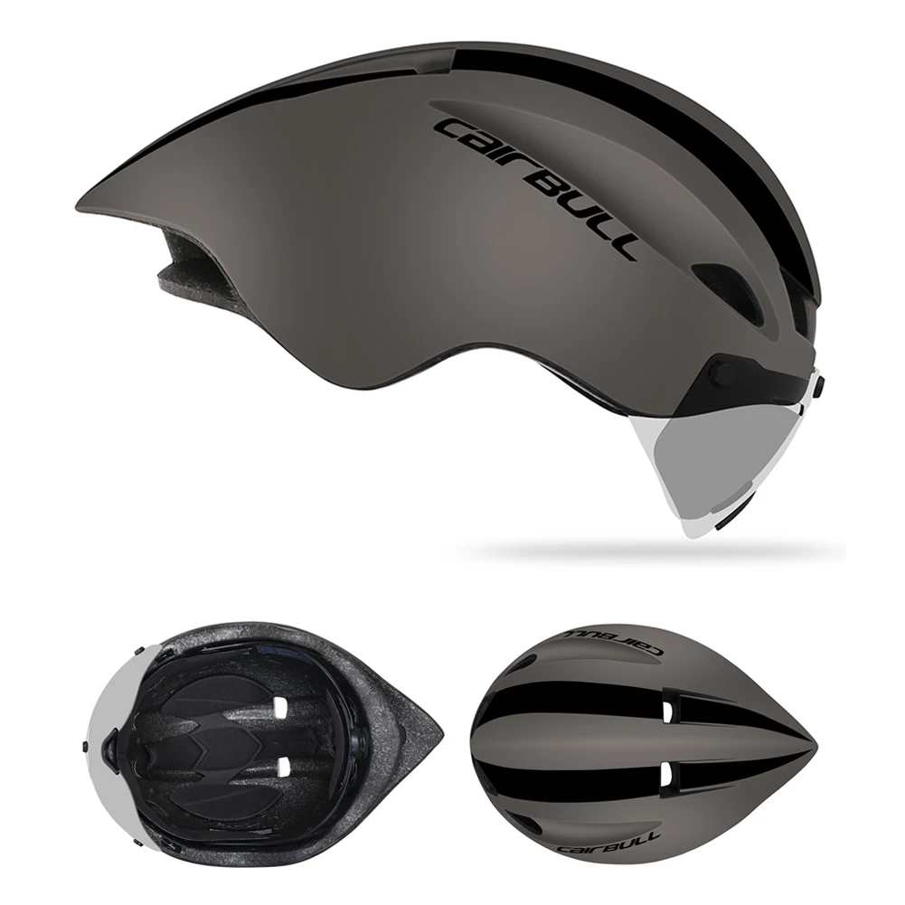 Cairbull WINGER II MTB велосипедный шлем дорожный велосипед велосипедный TT гоночный велосипедный безопасный в форме шлем с объективом