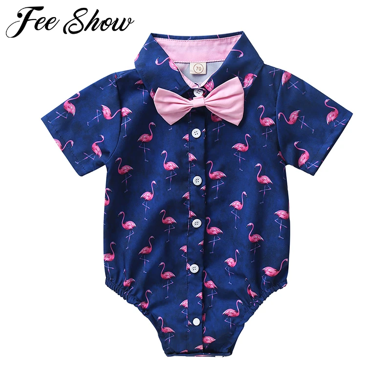 baby boy dress shirt bodysuit