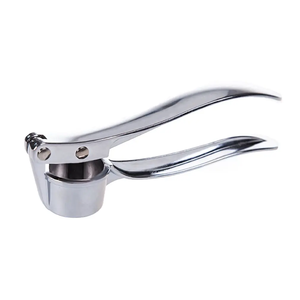

Simple To Use Built To Last Kitchen Silver Stainless Steel Garlic Press Crusher Squeezer Masher Mincer Tool