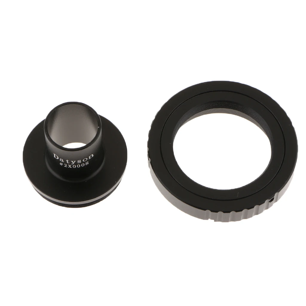 0.91 Inch Microscope Mount Adapter (T-mount ) + T2 Lens Adaptor Ring For Canon DSLR Camera Bodies  450D 500D 550D 600D 1100D