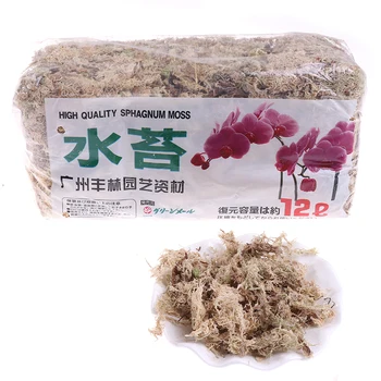 

120g Sphagnum Moss Moisturizing Organic Fertilizer Protect Orchid Plant Roots DIY Flower Pot Home Garden