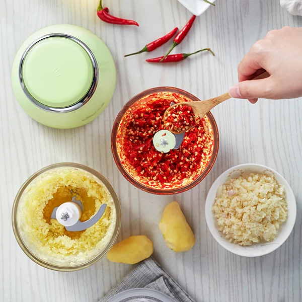 Food Processor Grinder Multifunction Meat Garlic Blenders Grinder Vegetable Chopper Keukenmachine Kitchen Gadgets DE50JR