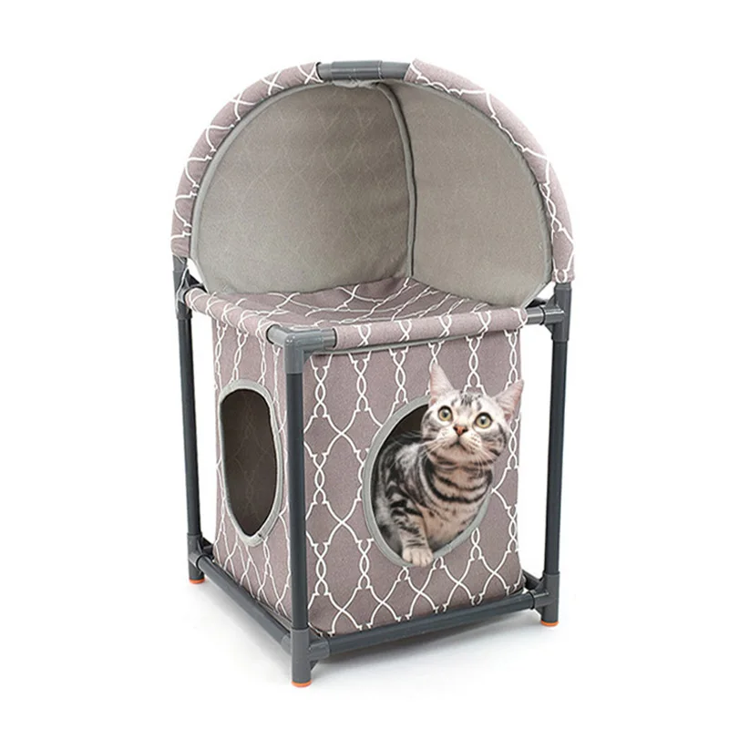 DIY Detachable Cat Bed Double Layer Combination Cat Climbing Frame