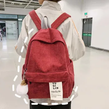 

Women Backpack Girl Korean Style Black Retro School Backpacks For Teenagers Mochila Feminina Anti Theft Backpack Bookbags