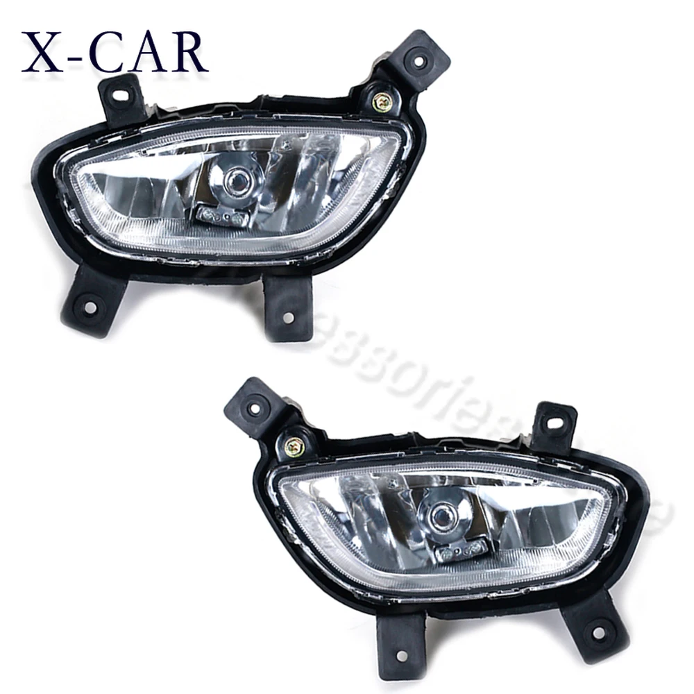 

X-CAR Fog Light Fog Lamp Car light Fog Lamp Left Right For Kia Rio K2 Sedan 2012-2015 Car Driving Front Bumper Driving Lamp