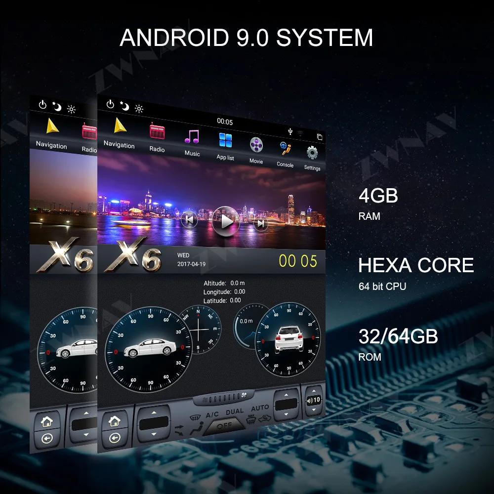 PX6 Android 9,0 4 Гб DSP Tesla стиль Автомобильный gps навигация для Renault KOLEOS/megane4 мультимедийный плеер головное устройство радио магнитофон