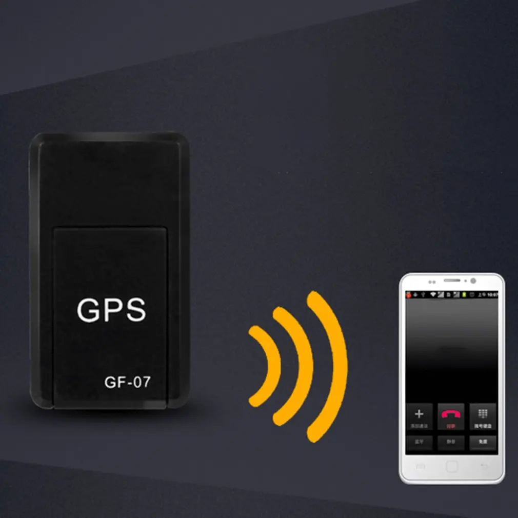 Мини Gf-07 Автомобильный Gps трекер в режиме реального времени Sos Gsm/Gprs устройство слежения анти-потеря Мини Магнитный Gps трекер