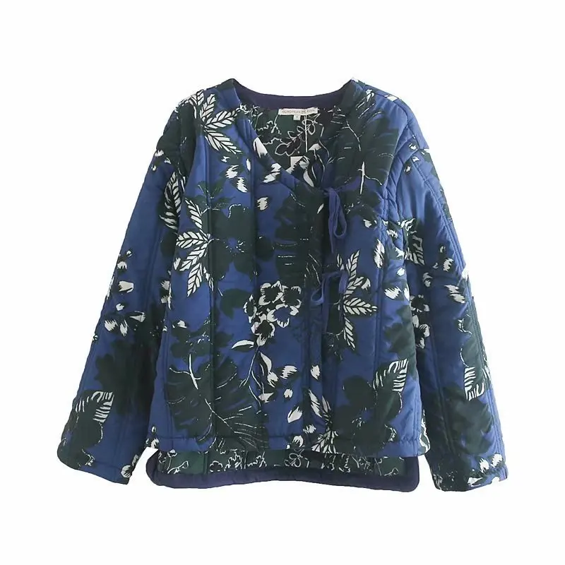 New arrival OZZ1026-65 Euro-American style 19 women's new printed loose cotton jacket and | Женская одежда