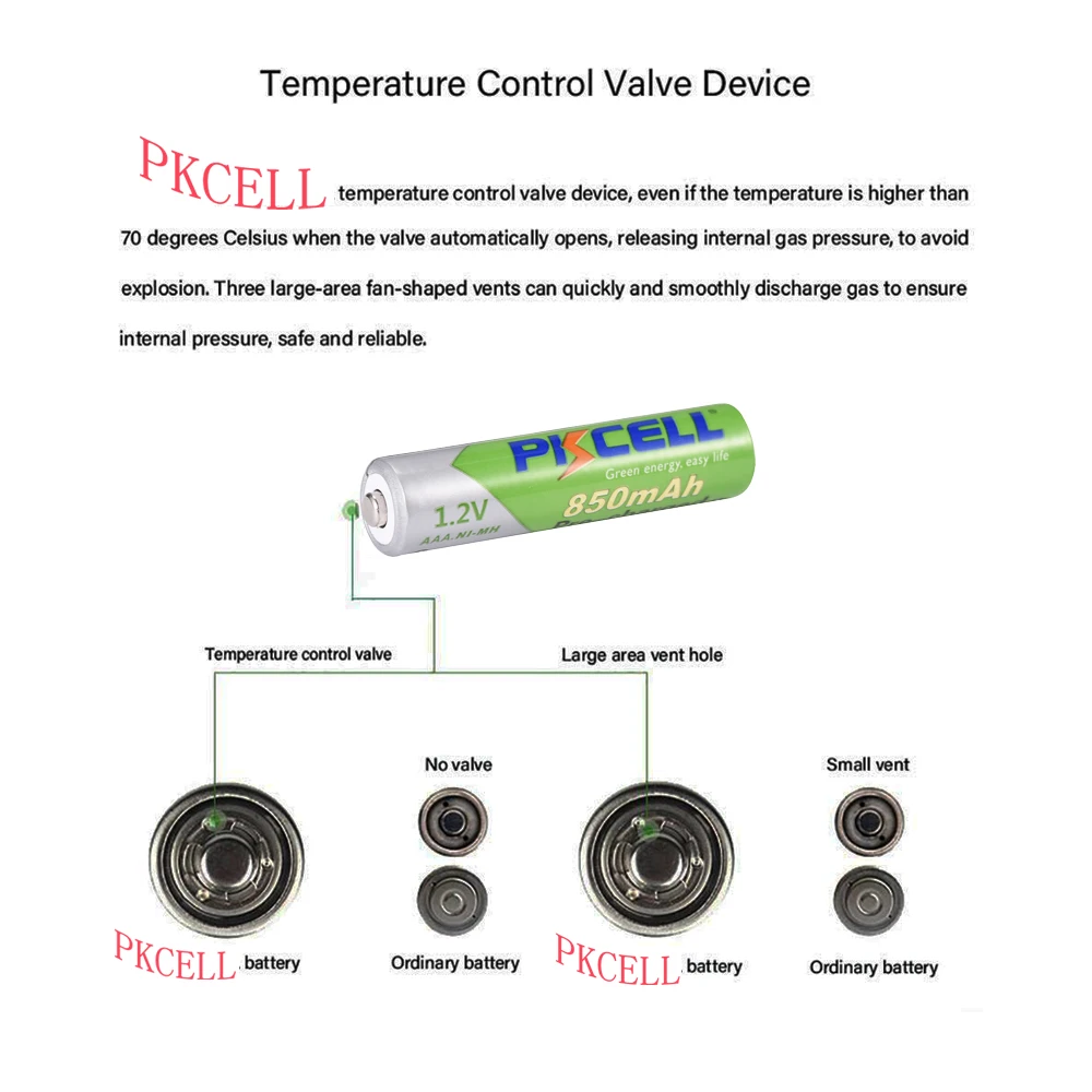 10 шт PKCELL NIMH LSD AAA аккумулятор 850mAh 1,2 V nimh aaa предзаряженные аккумуляторы до 1000mAh низкий саморазряд