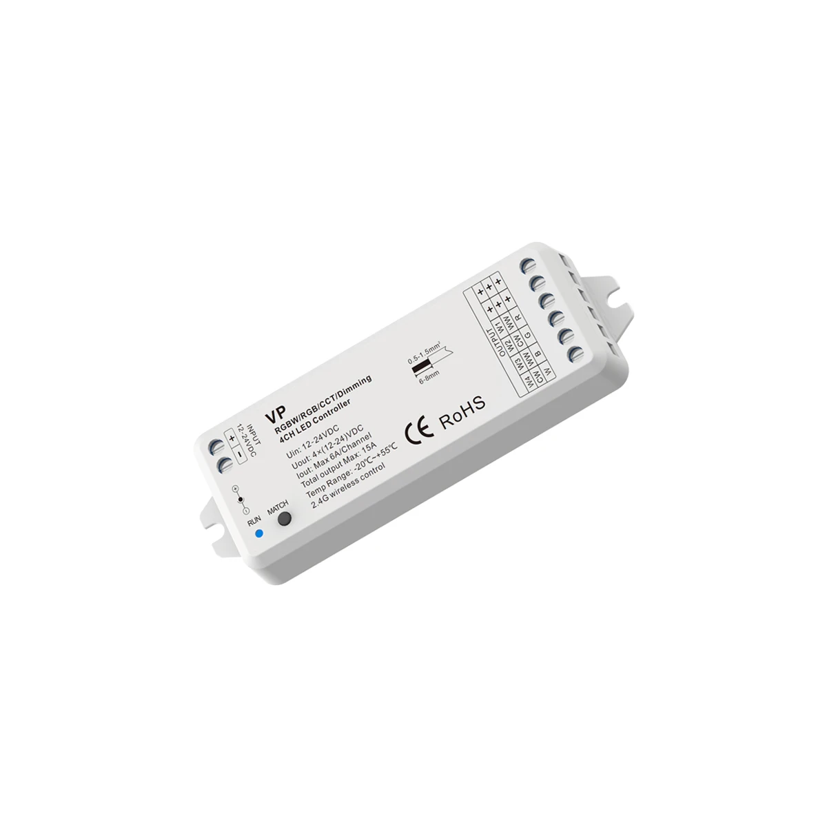 VP контроллер Push-Dim 4CH * 3A 12-24VDC CV плавное моделирование без мерцания 10 динамических