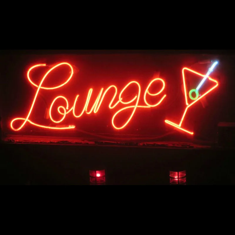 Lounge With Cup Cafe Neon Sign Cocktail Beer Room Custom Brand Logo Neon Light Sign Iconic Light