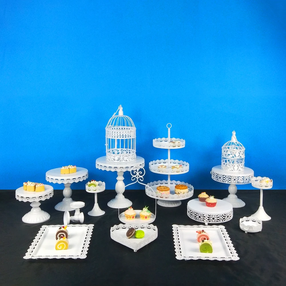 Tobs Cupcake Stand белый ментальный торт стенд набор с кружевным краем для свадьбы День Рождения Вечеринка послеобеденный чай выпечки инструменты