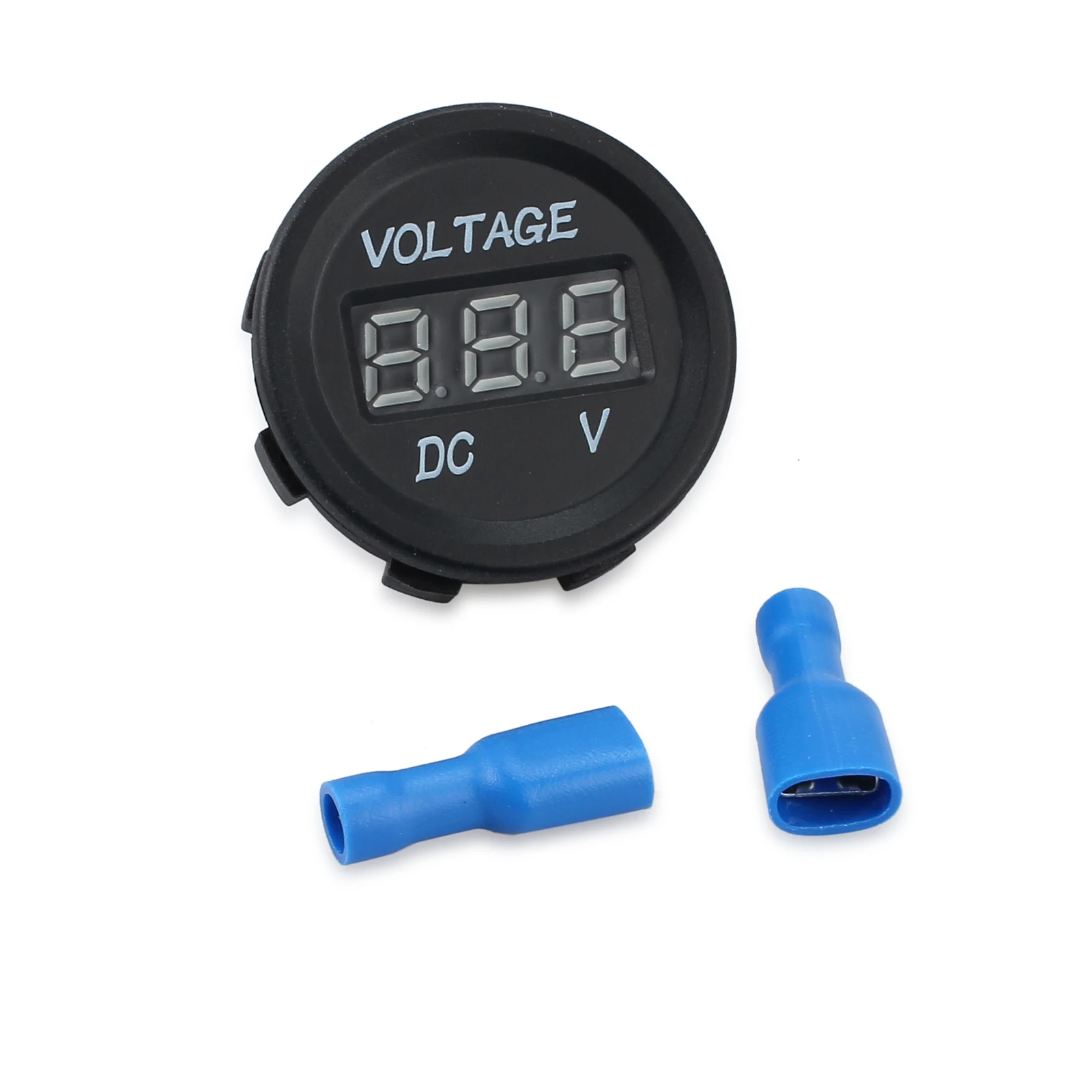 DC12V LED Panel Digital Voltage Meter Display Voltmeter Car Motorcycle ATV Blue